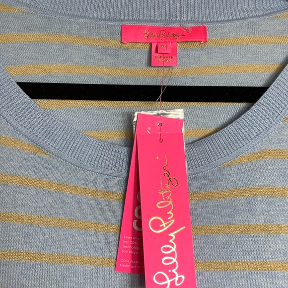 Lilly Pulitzer Cobo Sweater Heathered Blue - Picture 3 of 5